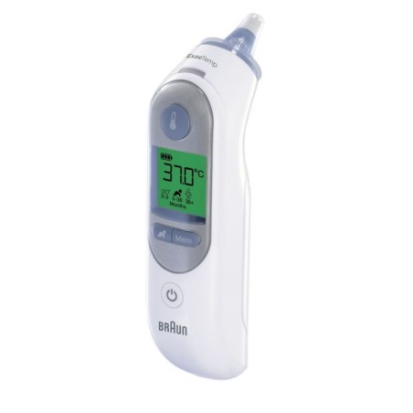 Braun ThermoScan 7 IRT6520 Age Precision Termometer Grå Hvid